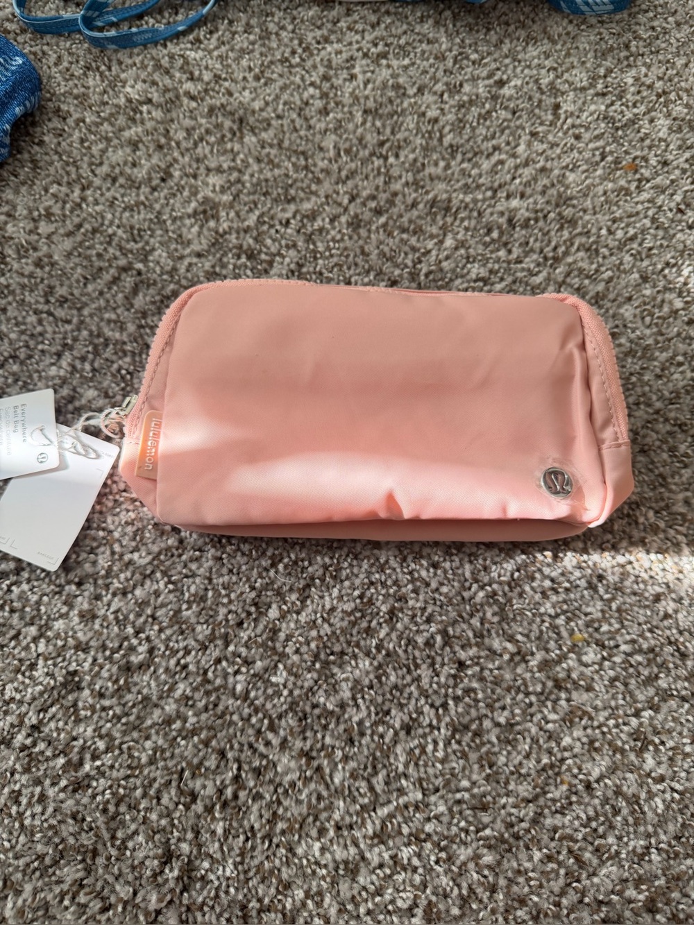 lululemon athletica Coral Pink Cosmetic Pouch